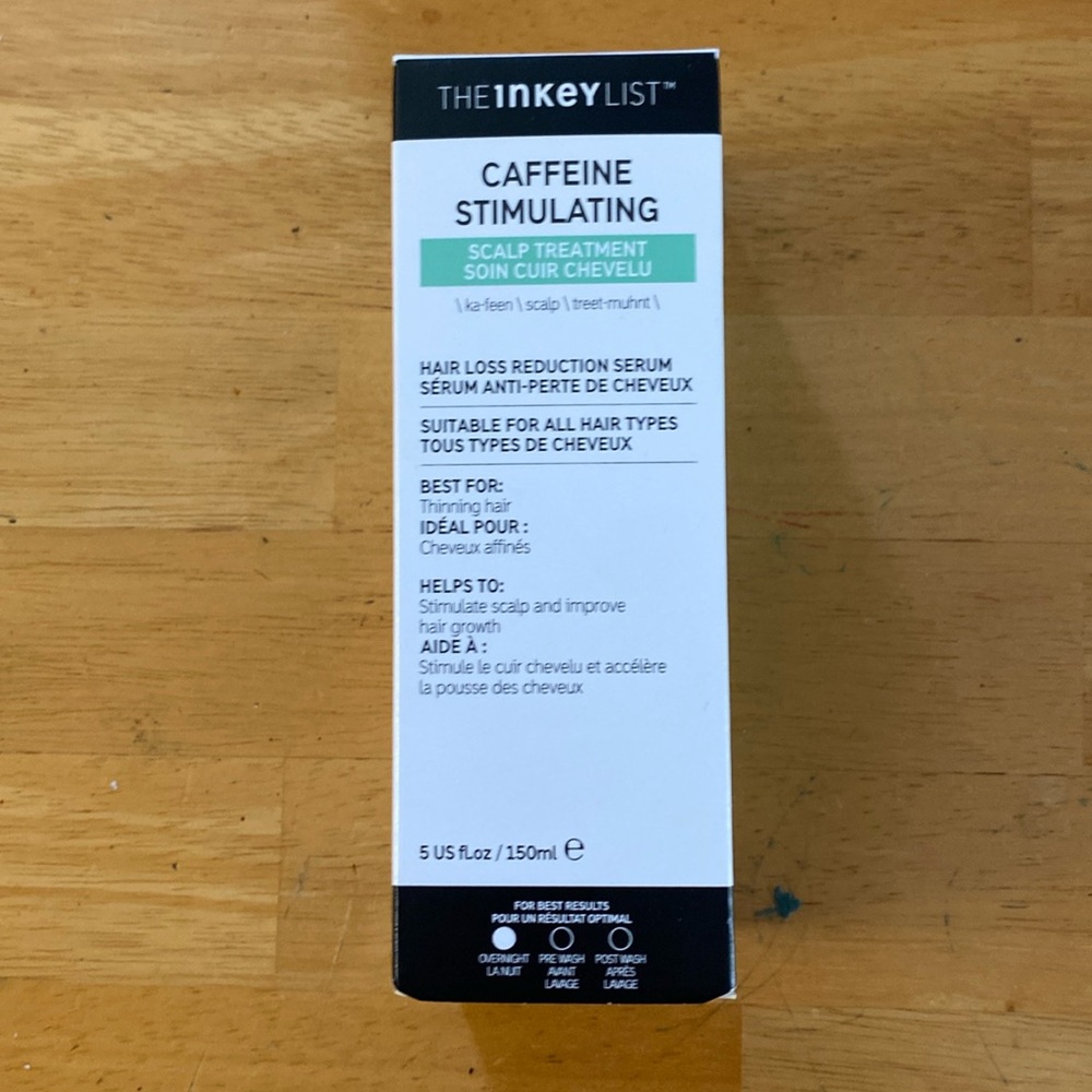 inkey list caffeine stimulating treatment